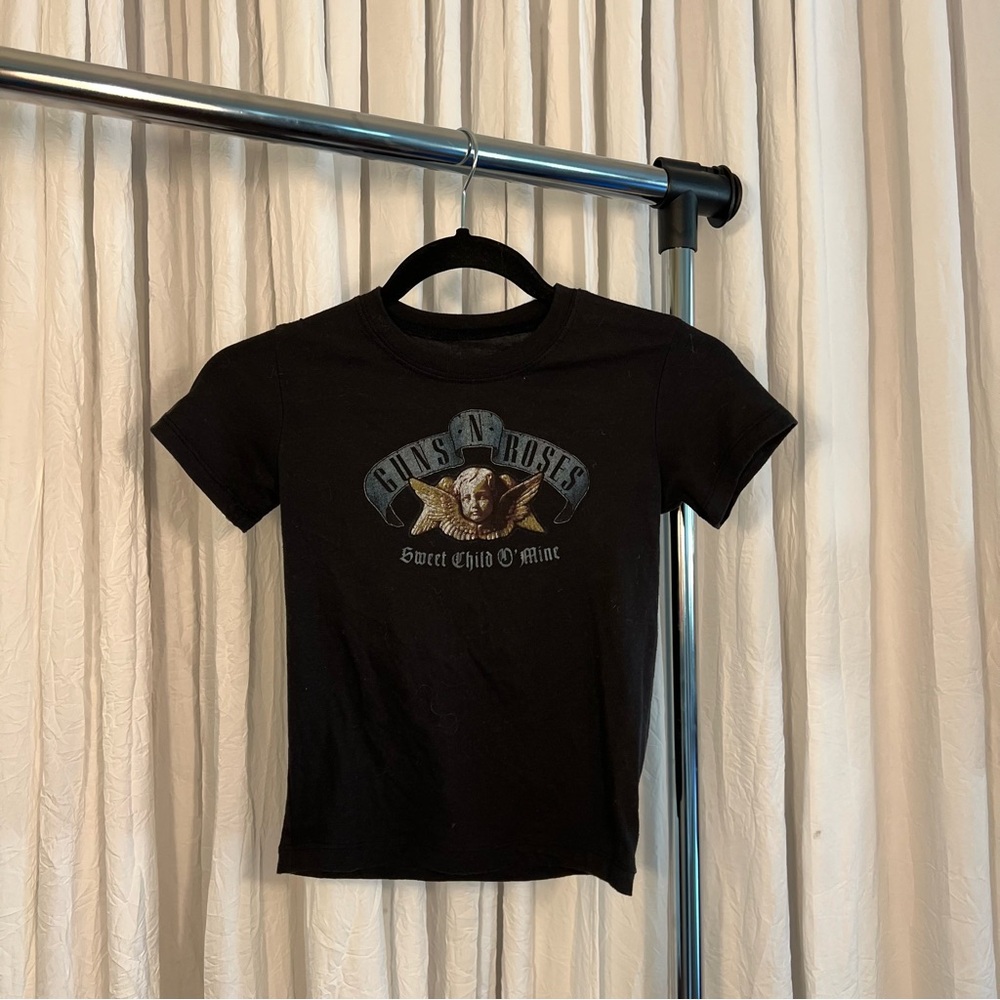 Black Guns N' Roses Graphic Baby Tee